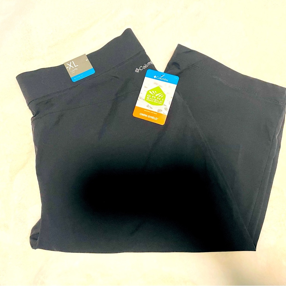 Columbia Anytime Casual Capri Pants, Women’s Size XLarge, Black
